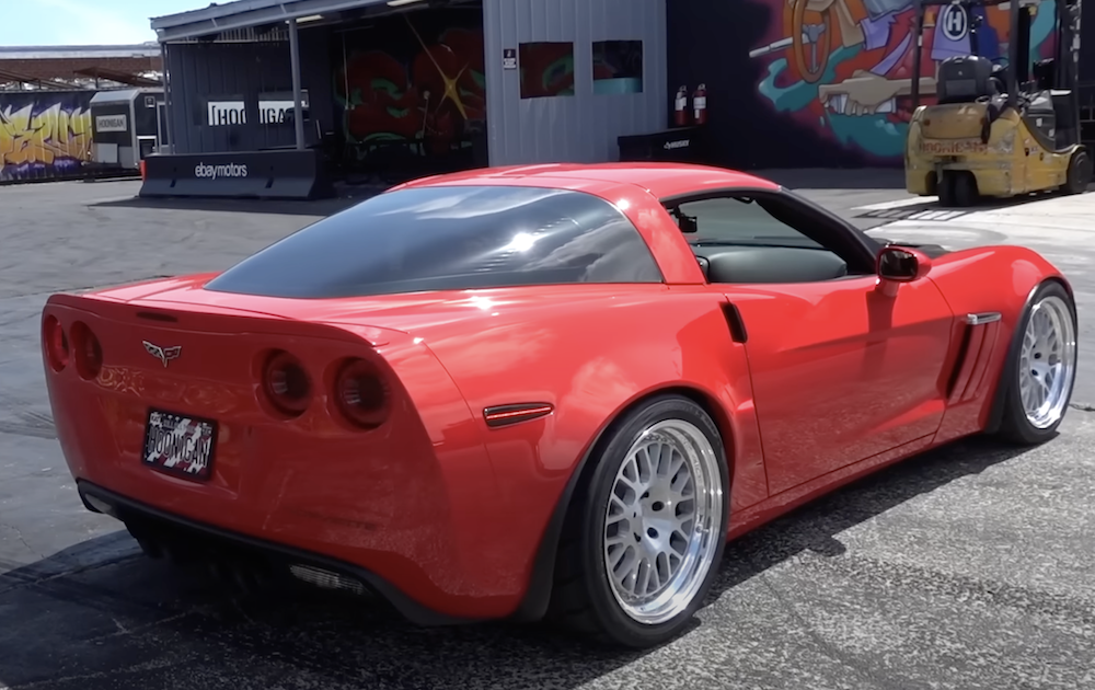 C6 Corvette With Titanium Exhaust