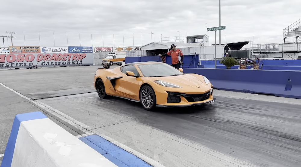 C8 Corvette Z06 Launch Control Settings Drag Strip