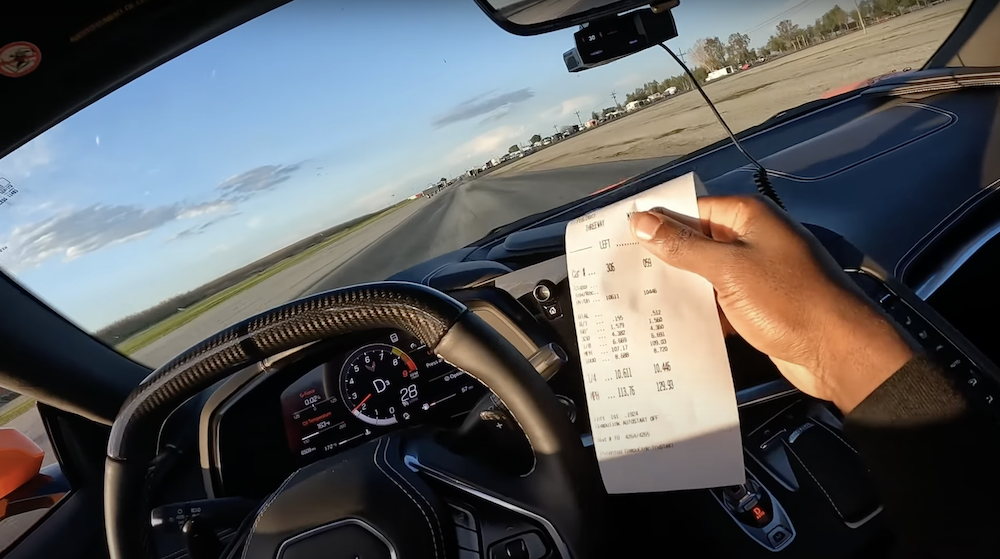 C8 Corvette Z06 Launch Control Settings Drag Strip