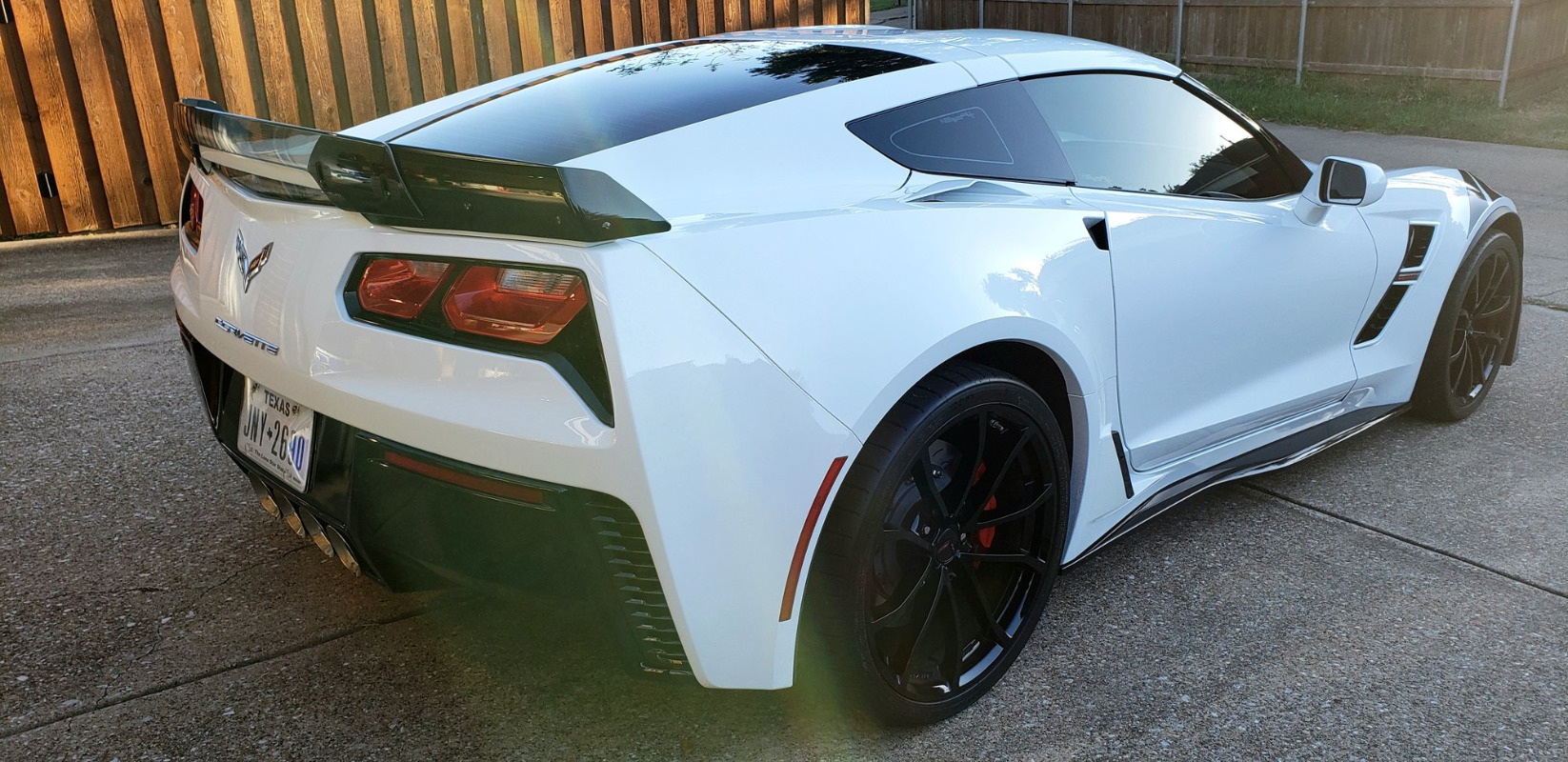 2017 Corvette C7 arctic white for sale by the chief