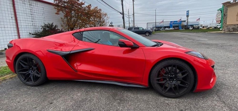 Torch Red C8 Z06 Corvette