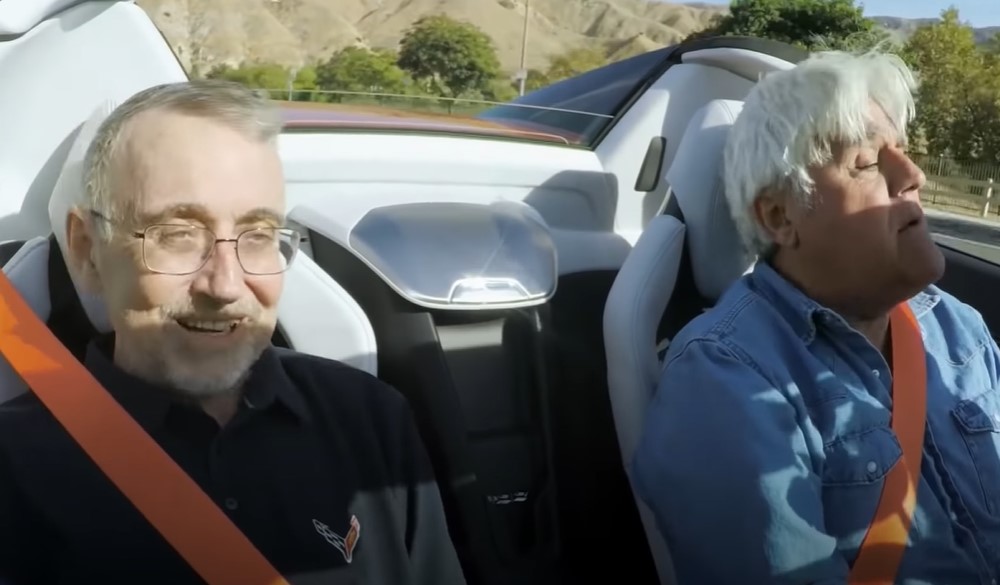 Jay Leno Surprised a Dying Man with a Ride in the (Still Unreleased) 2020 C8 Corvette