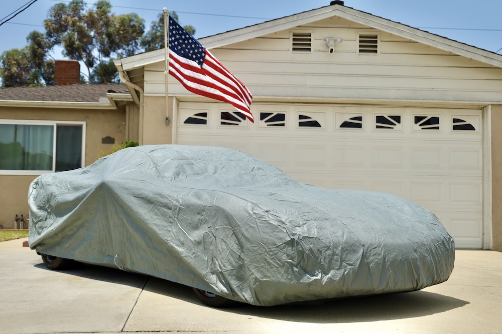 Seal Skin Supreme All Weather Car Cover on a C6 Corvette