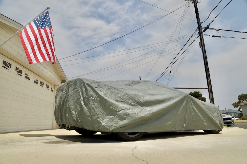 Seal Skin Supreme All Weather Car Cover on a C6 Corvette