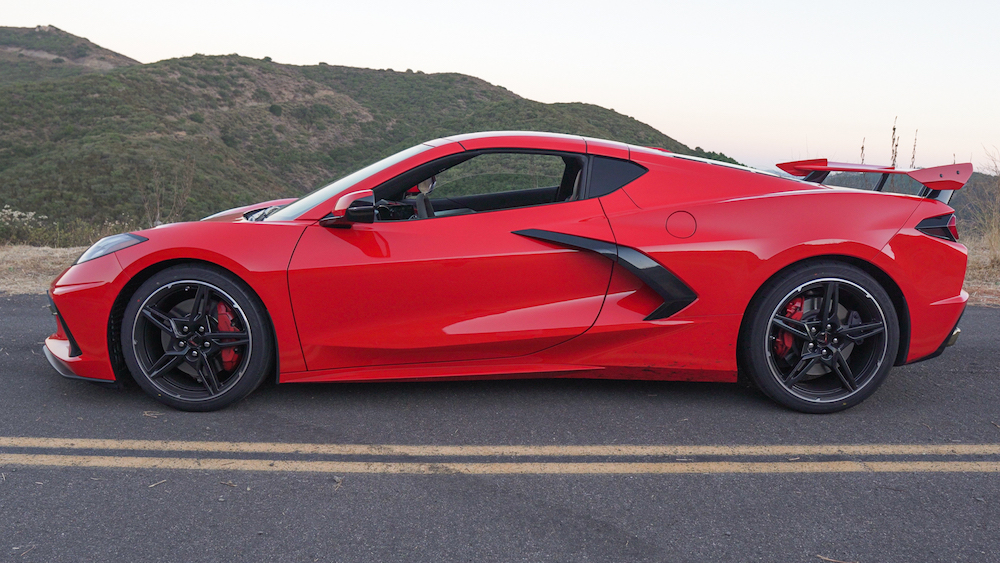 Yokohama ADVAN Apex V601 on a C8 Corvette