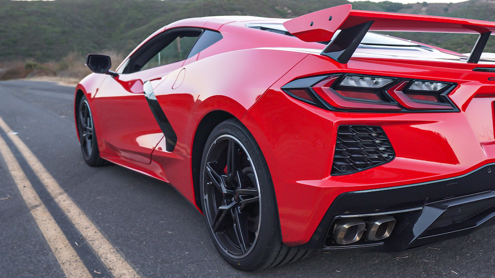 Yokohama ADVAN Apex V601 on a C8 Corvette