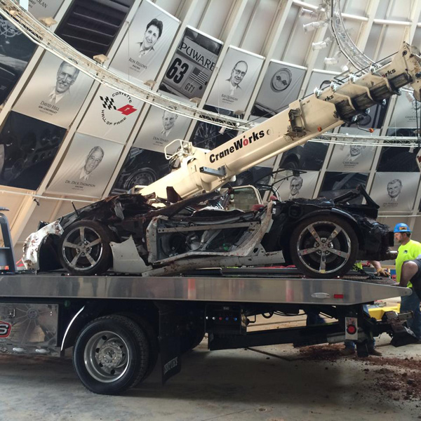 Sinkhole 1.5 Millionth Corvette at National Corvette Museum (111)