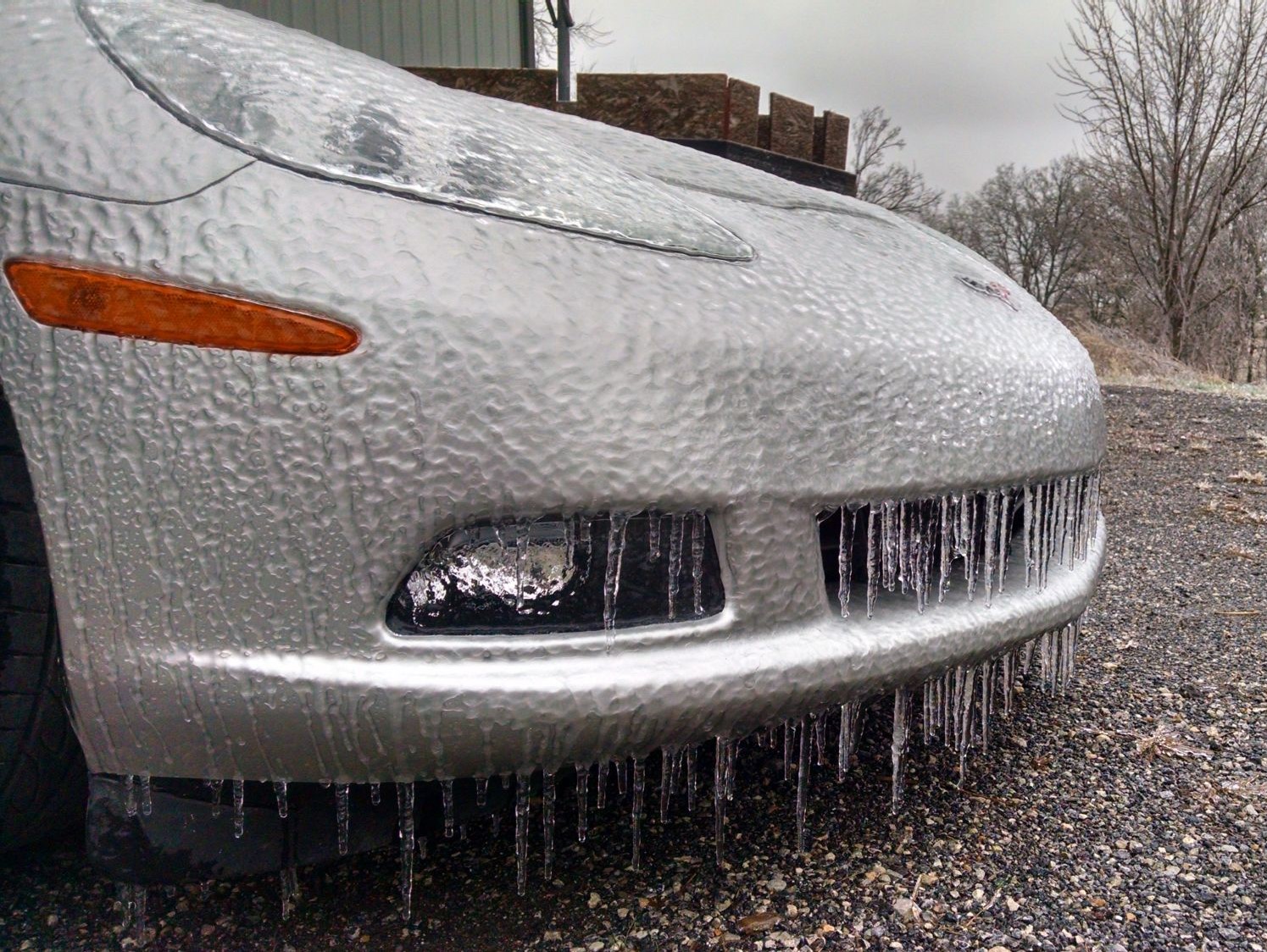 snow corvette