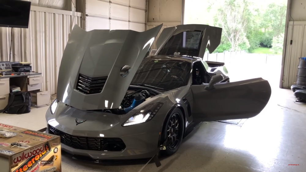 Stangkilr C7 Corvette procharged LS fest drag