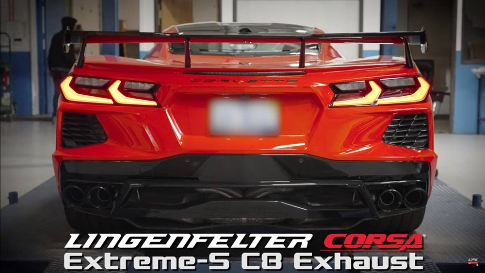 Lingenfelter Extreme C8 Exhaust vs Stock C8