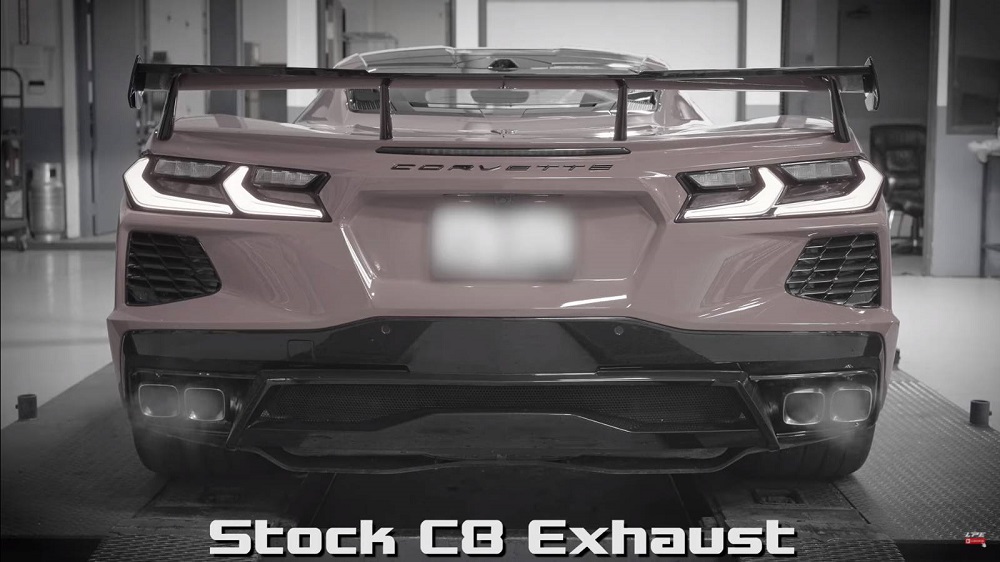 Lingenfelter Extreme C8 Exhaust vs Stock C8