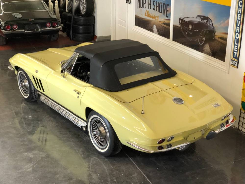 Sunfire Yellow C2 Corvette Convertible is the Perfect Summer Cruiser