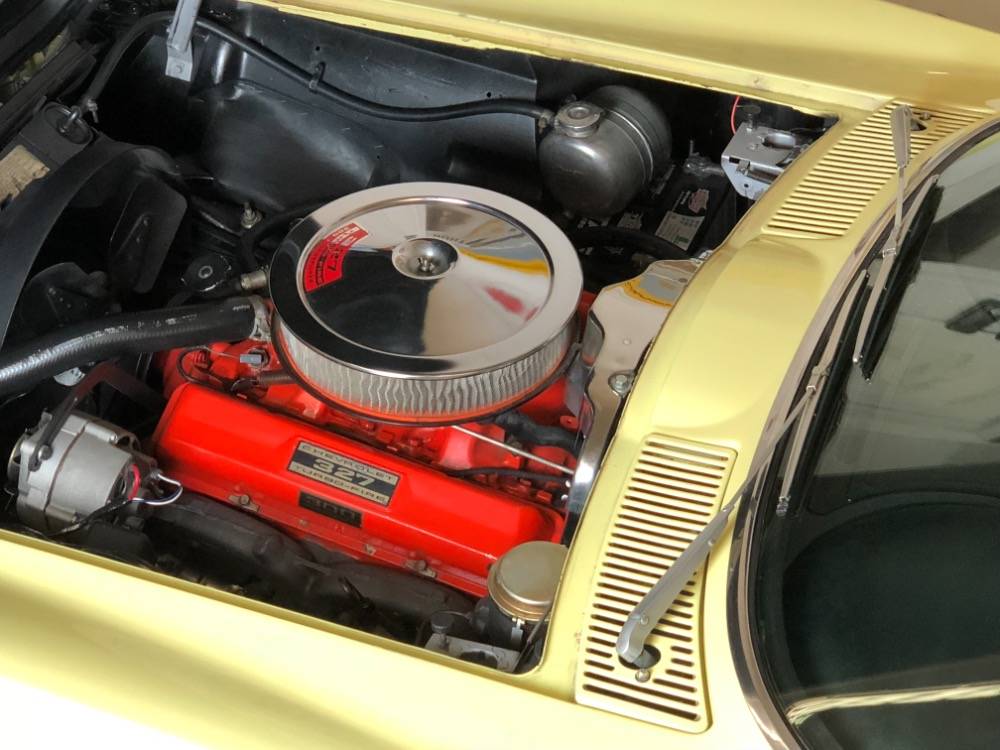 Sunfire Yellow C2 Corvette Convertible is the Perfect Summer Cruiser