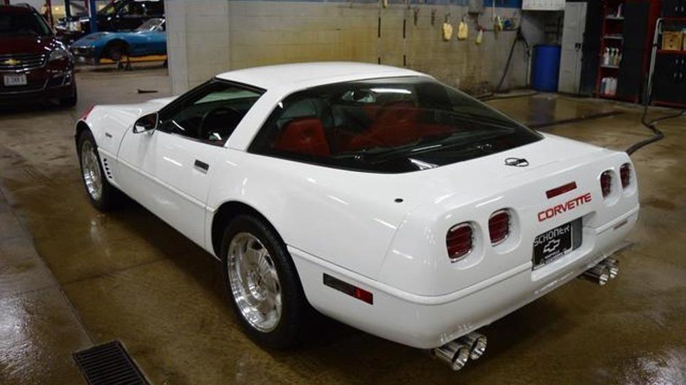 Low-Mileage C4 Corvette Subject to Tacky Modifications