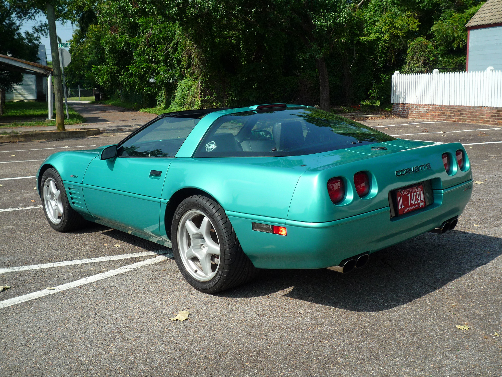 This Teal ZR-1 is a 1990s Time Machine