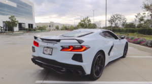 TJ Hunt's C8 Corvette with Magnaflow Cat-Back