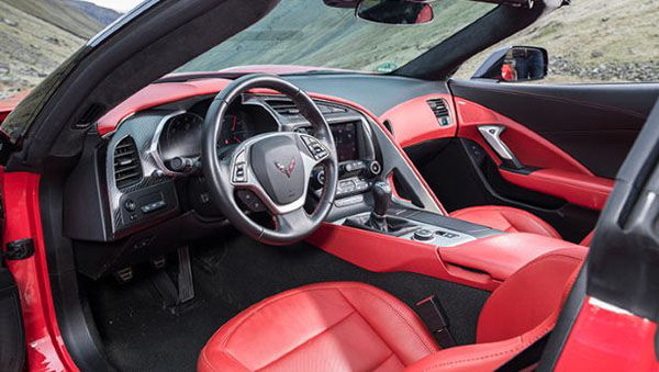 Top Gear Reviews C7 Corvette Stingray - Interior