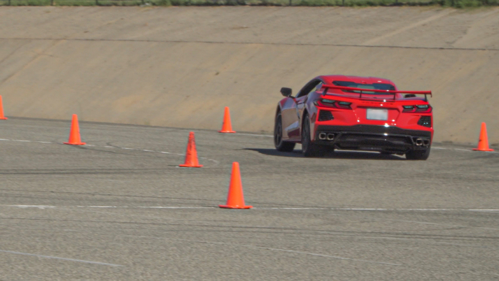 Yokohama ADVAN Apex V601 on a C8 Corvette