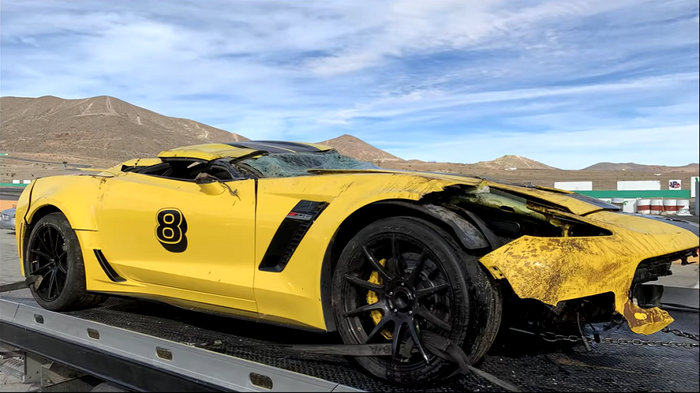 Destroyed C7 Z06