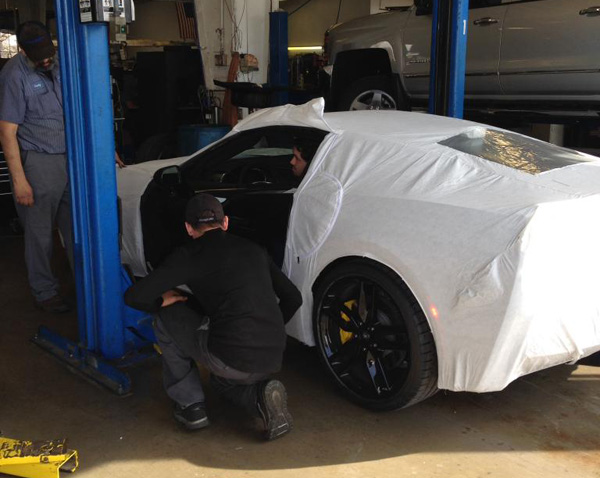 Triple Black C7 Corvette Stingray Home 3