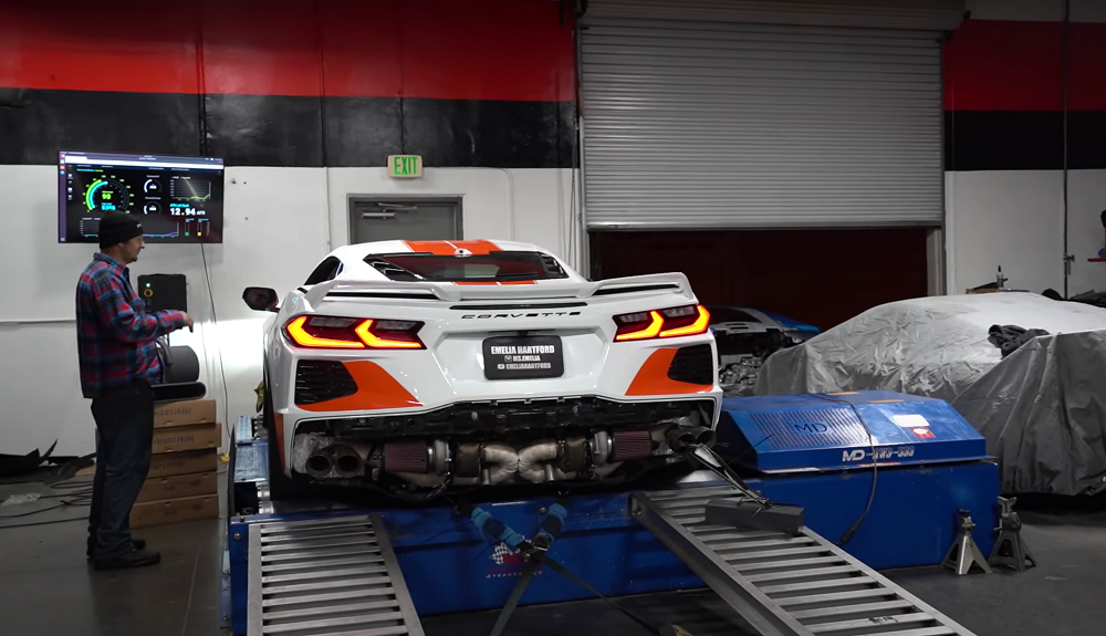 Twin-Turbo C8 Corvette on the Dyno