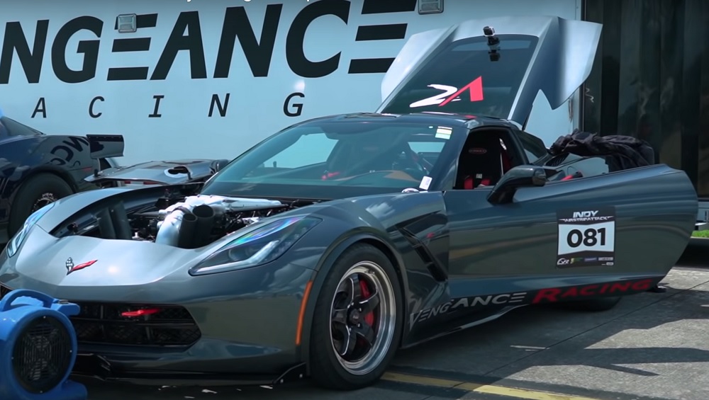 Twin-Turbo LSX-Powered C7 Corvette Smashes Half-Mile Record