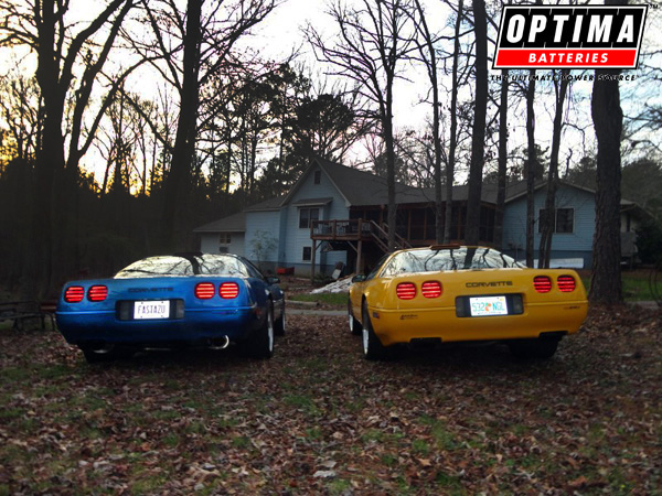 Two C4 Corvette ZR-1s Home