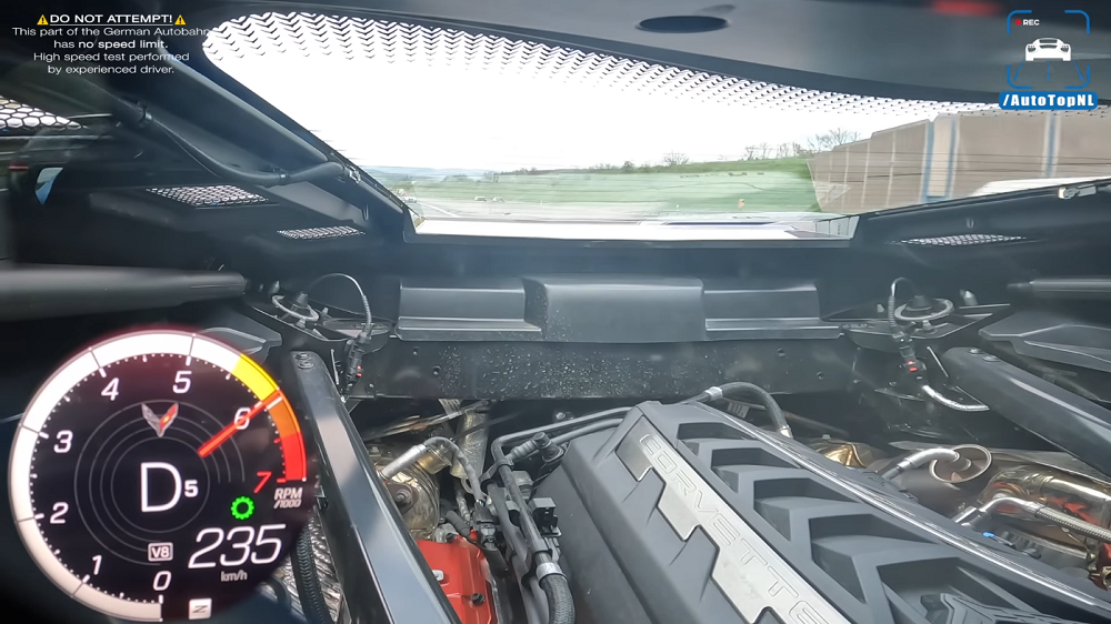 C8 Corvette Autobahn video