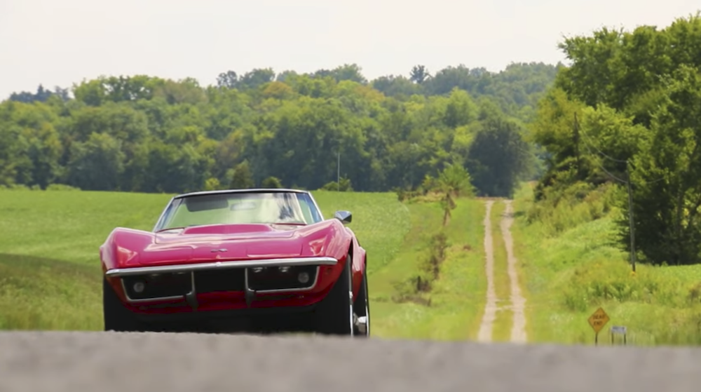 V8TV LS3 Swap 69 Corvette driving