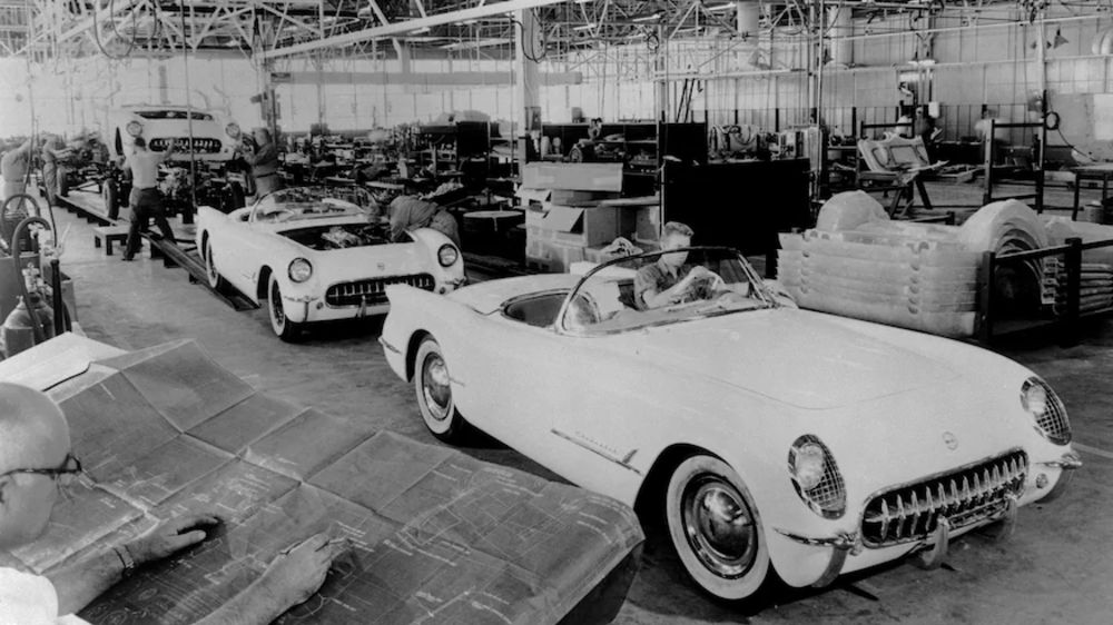 Something Old, Something New: Corvette Assembly Lines Then and Now