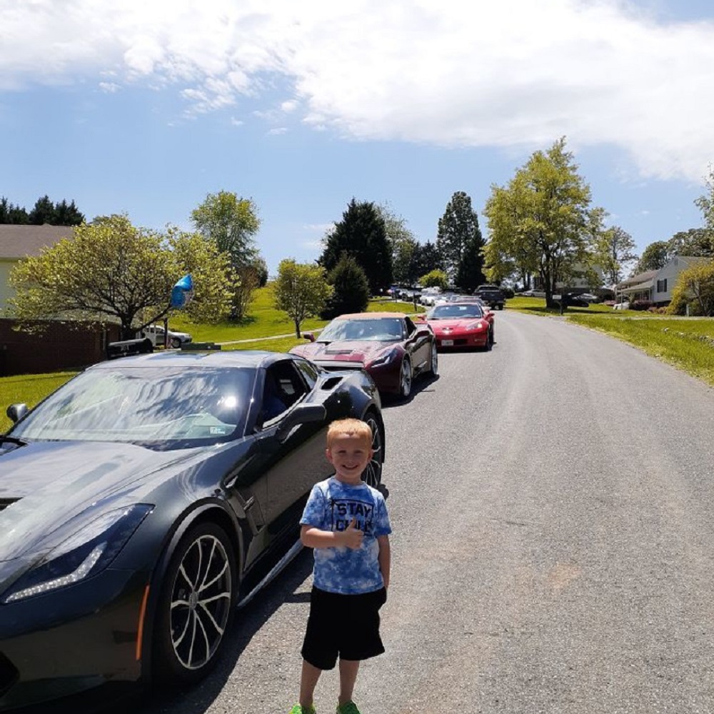 Virginia Corvette Club Drive by