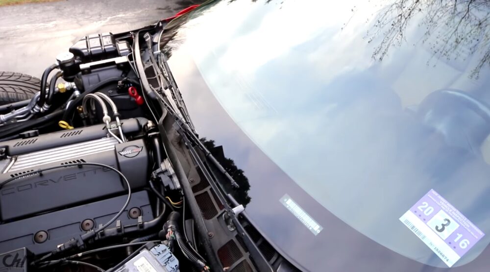 ChrisFix Shows Us How to Super Clean a Corvette Windshield