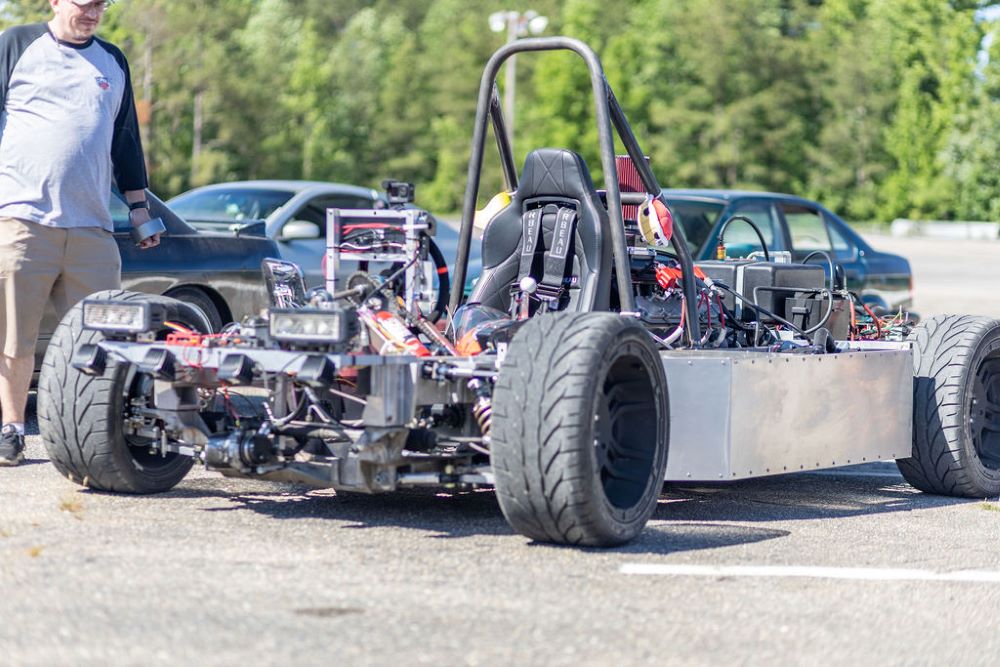 Mid-Engine LS6-Powered C5 Corvette Kart