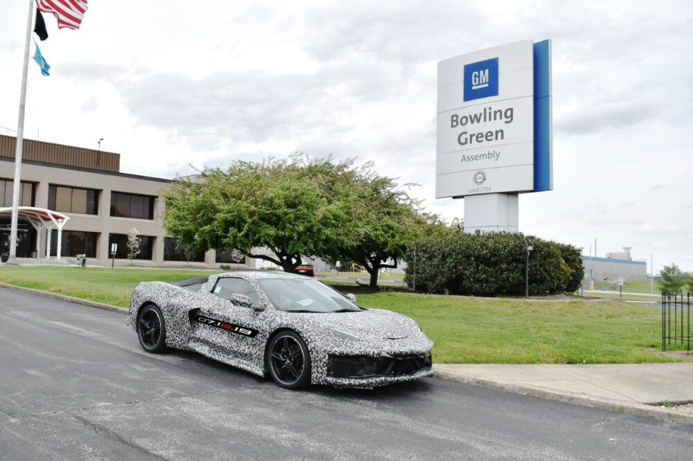 C8 Corvette at the Bowling Green Assembly Plant Pre-July 18, 2019 Reveal