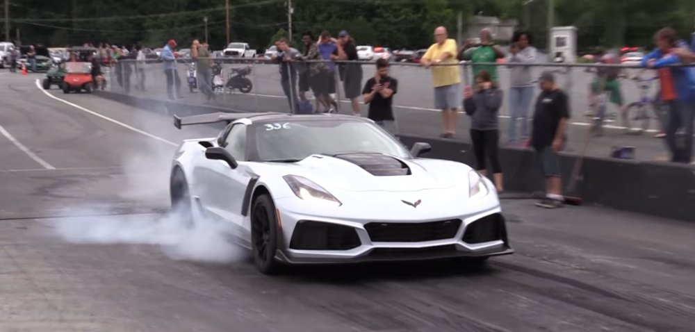 Corvette ZR1 Burnout