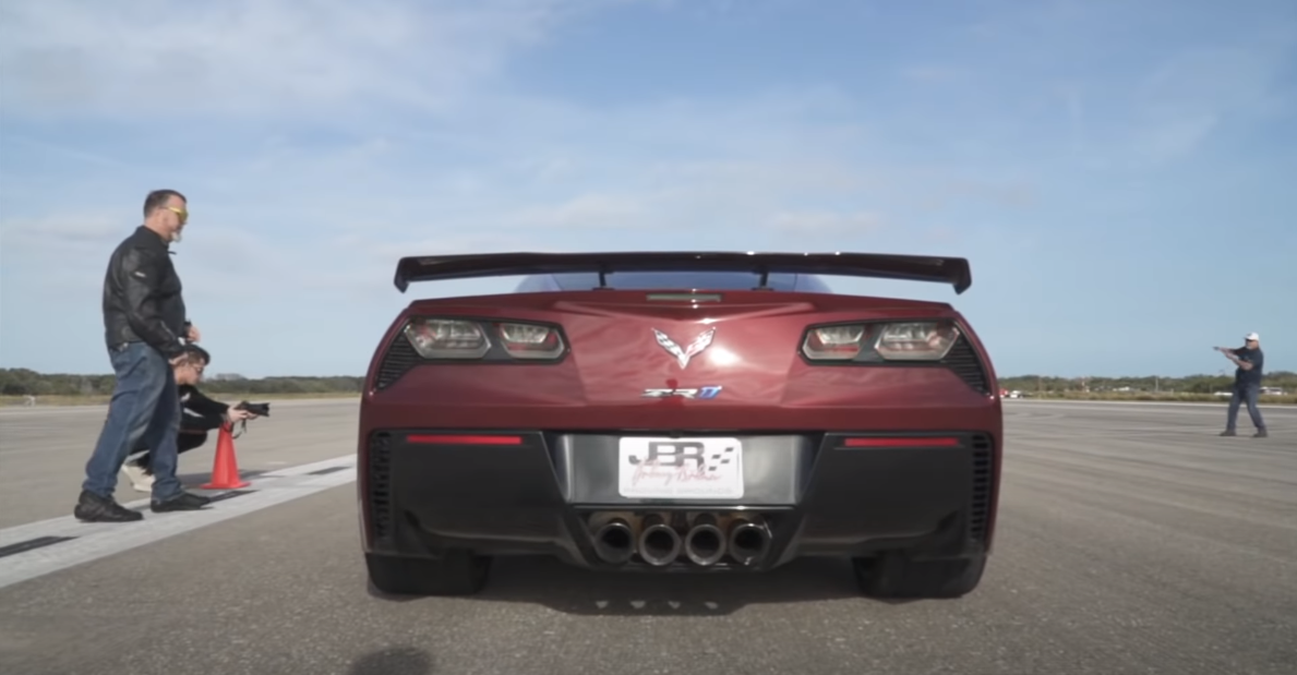 C7 ZR1 top speed launch