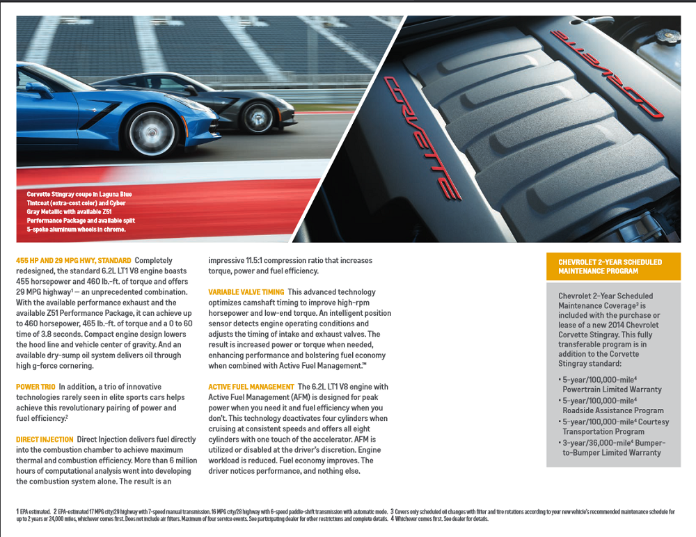 LT1 2014 brochure