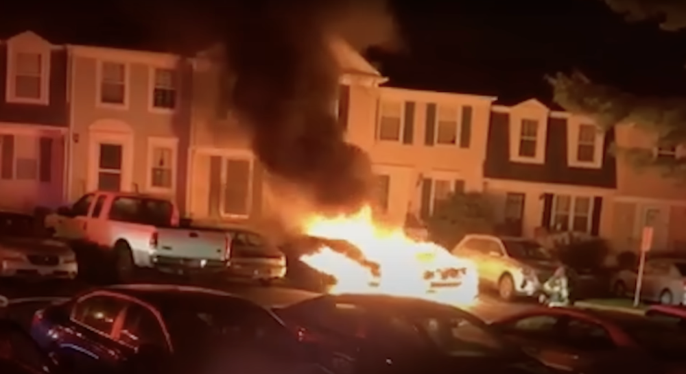 Corvette Owner Blows Engine Revving Car In Parking Lot