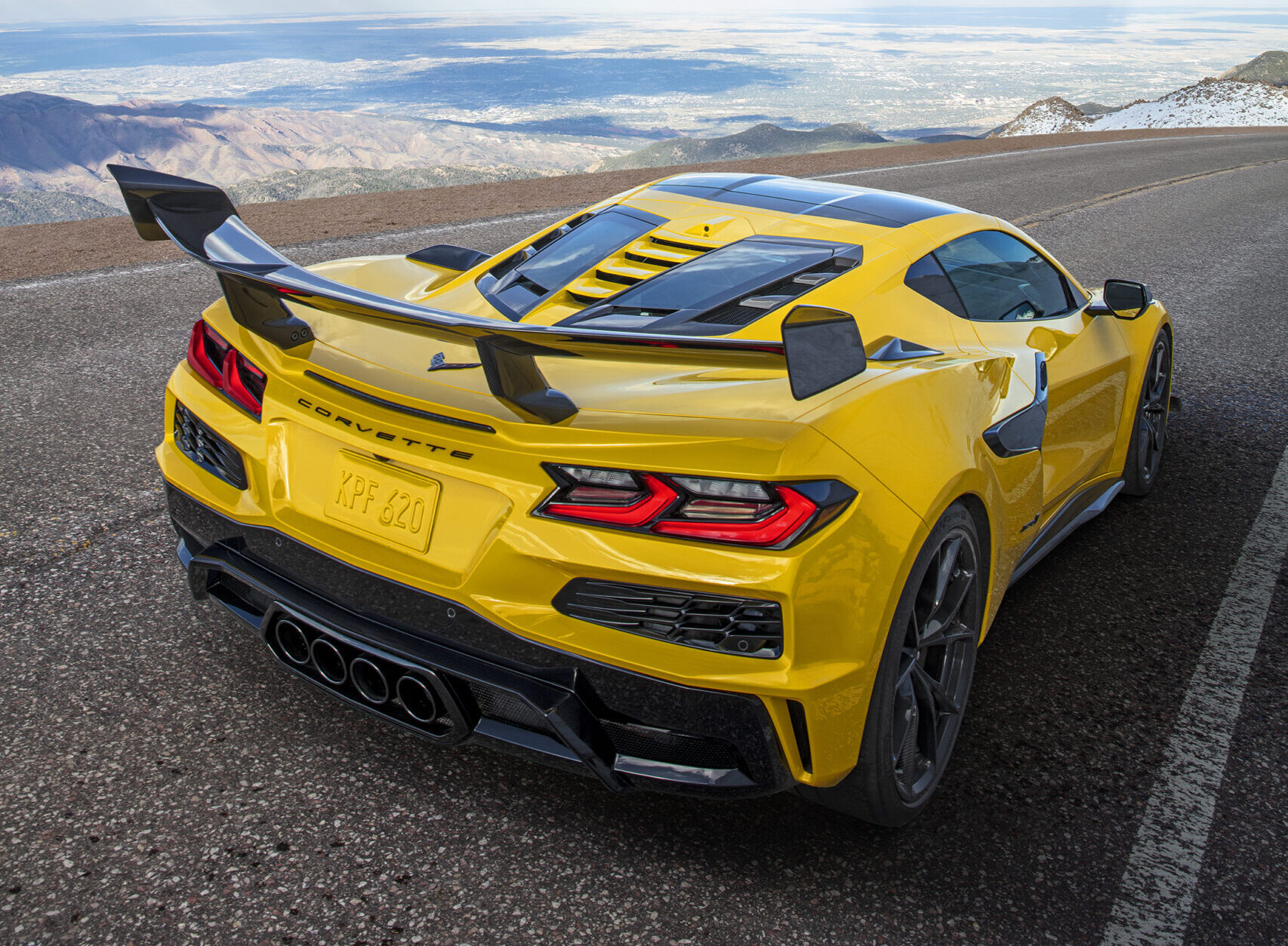 Chevrolet Corvette ZR1 Coupe Rear Three Quarter